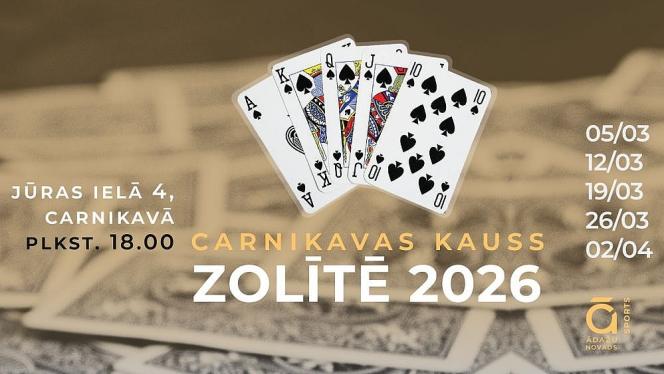 Attēls rakstam: 5.III Carnikavas kausa izcīņas zolītē pirmais posms Carnikavā