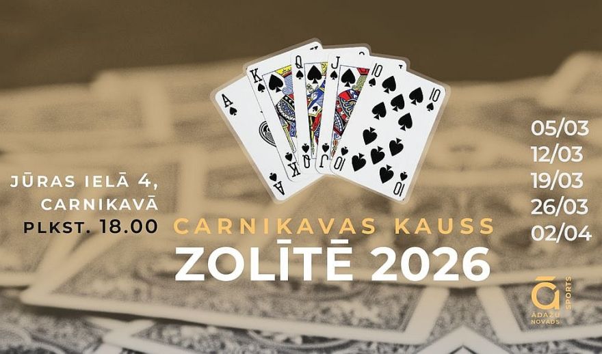 5.III Carnikavas kausa izcīņas zolītē pirmais posms Carnikavā