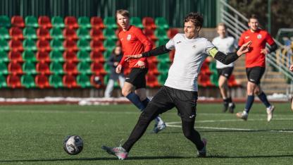 Attēls rakstam: 5.IX Latvijas futbola otrās līgas spēles Olainē un Salaspilī