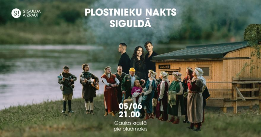 5.VI Pasākums "Plostnieku nakts Siguldā"