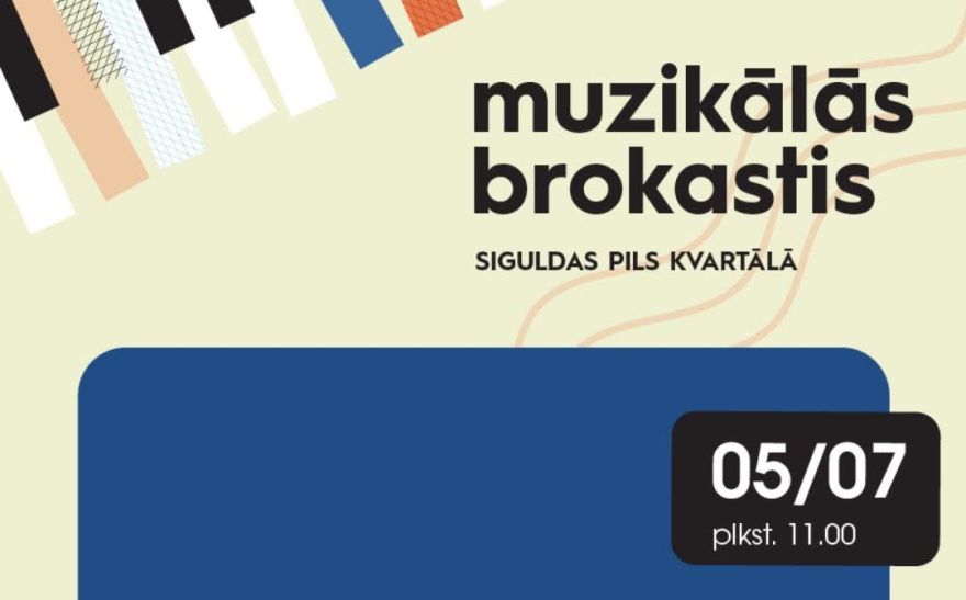 5.VII Muzikālās brokastis "Džezs bērniem" Siguldā