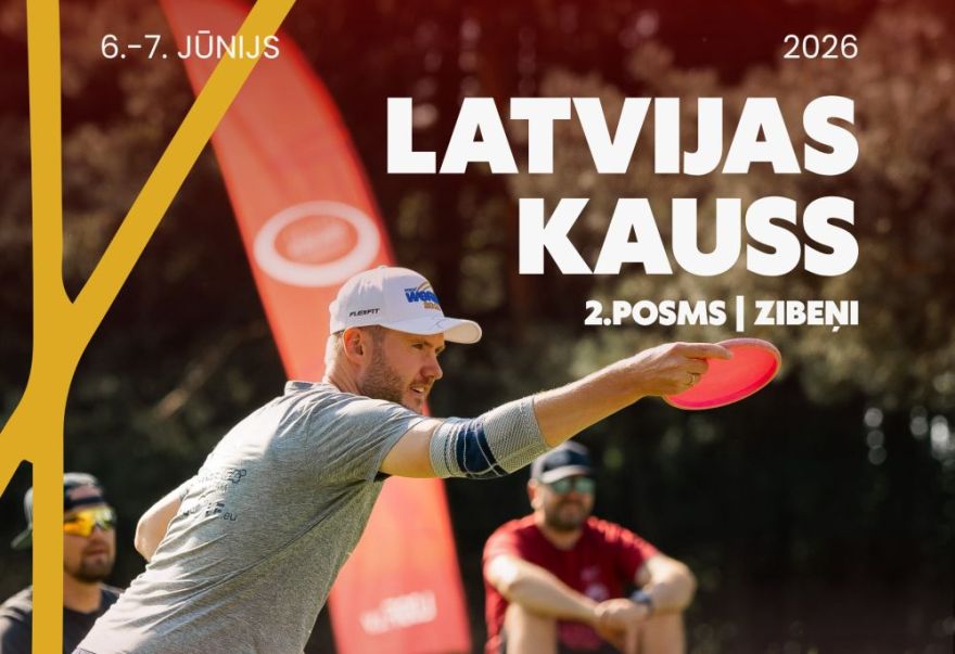 6.-7.VI Latvijas kausa izcīņas otrais posms disku golfā Carnikavā