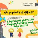 Attēls rakstam: 6.IX Izrāde bērniem "Raini, nāc pagalmā rotaļāties!" Kauguros
