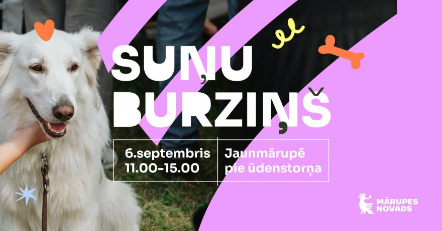 6.IX Suņu burziņš Jaunmārupē