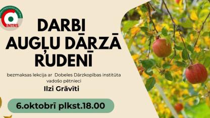 Attēls rakstam: 6.X Lekcija "Darbi augļu dārzā rudenī" Olainē