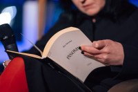 FOTO: Jaunais romāns un radošie meklējumi — Ilze Jansone uzrunā lasītājus Siguldā