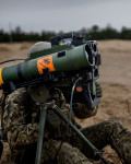 Foto: Artilērija, mīnmetēji un prettanku vienības militārajās mācībās "Solar Eclipse"