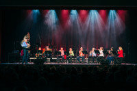 FOTO: Jāņa Raslava jubileja Siguldā pulcē mūziķus un klausītājus