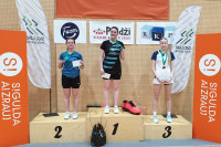 Foto: Siguldiešiem panākumi "Yonex LABL Sigulda Open" sacensībās badmintonā