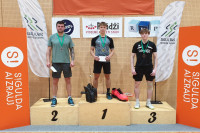 Foto: Siguldiešiem panākumi "Yonex LABL Sigulda Open" sacensībās badmintonā