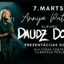 Attēls rakstam: 7.III Annijas Putniņas albuma "Daudz domu" prezentācijas koncerts Ulbrokā