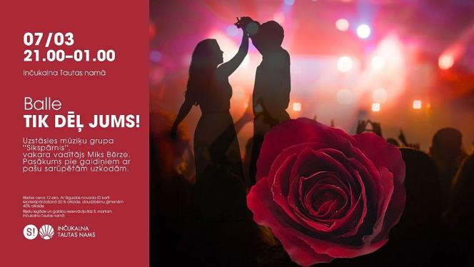 Attēls rakstam: 7.III Balle "Tik dēļ jums!" Inčukalnā