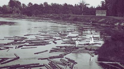 Attēls rakstam: 7.IV Ceļojošās izstādes "Gaujas plostnieki – no Strenčiem līdz UNESCO" atklāšana Siguldā