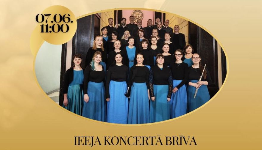 7.VI Jauktā kora "Mediāna" koncerts "Cantate Dominum" Ķemeros