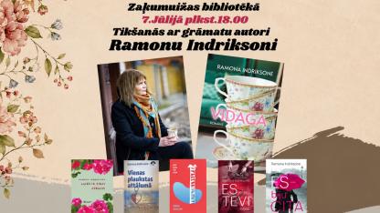 Attēls rakstam: 7.VII Tikšanās ar rakstnieci Ramonu Indriksoni Zaķumuižā