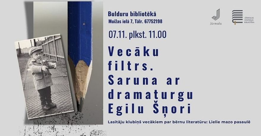 7.XI Lasītāju klubiņš vecākiem "Lielie mazo pasaulē" Jūrmalā