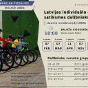 Attēls rakstam: 7.XI Sacensības "Jaunie velobraucēji 2026" Baložos