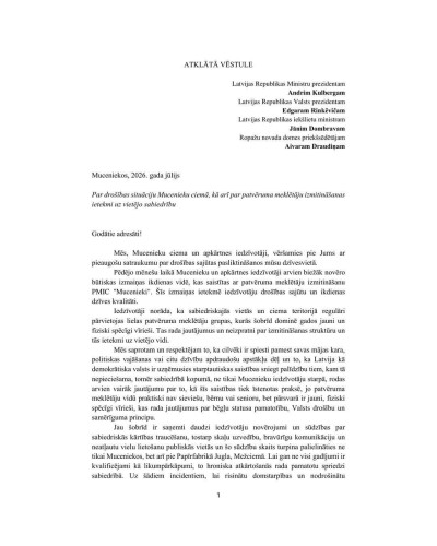 “Bērniem sekots līdz pat kāpņu telpām,” Mucenieku iedzīvotāji pieprasa steidzamu valsts iejaukšanos
