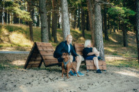 FOTO: Atpūta Saulkrastos kļūst ērtāka - skaties, kā labiekārtota kāpu zona