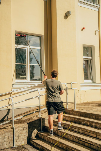 FOTO: Skolēnus Saulkrastos gaida pārmaiņas – pusdienas varēs izvēlēties paši