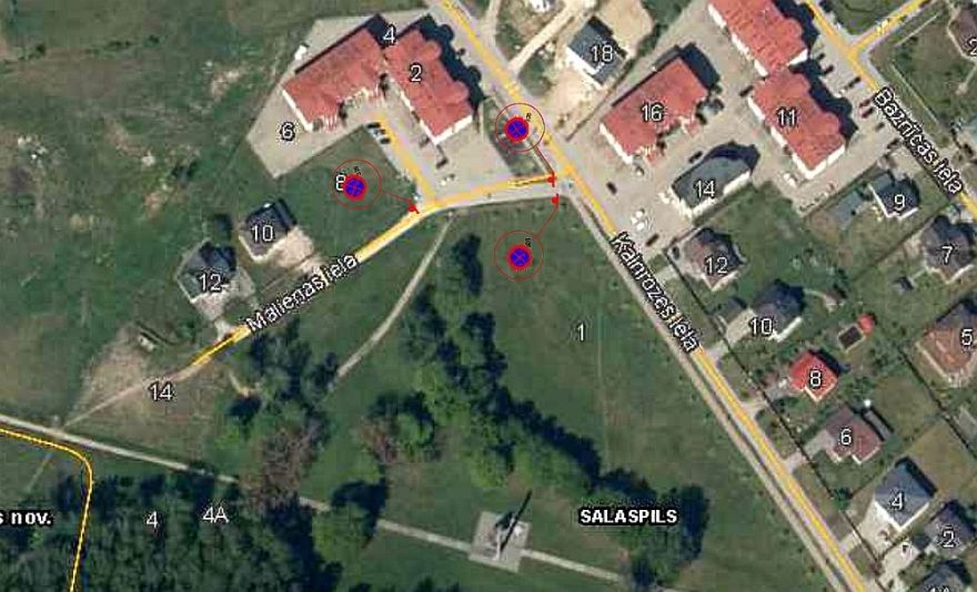 8.un 9.maijā Salaspilī noteiks satiksmes ierobežojumus