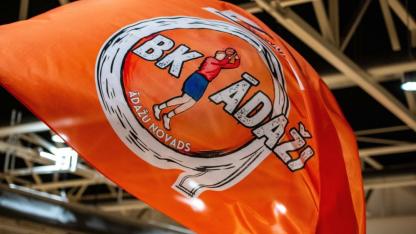 Attēls rakstam: 9.IV Reģionālās basketbola līgas pusfināla spēle Ādažos