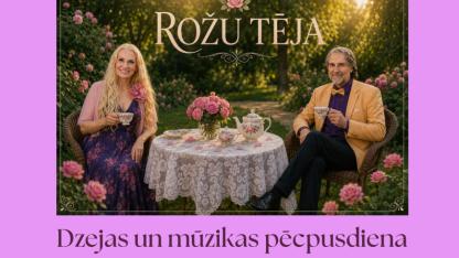 Attēls rakstam: 9.IX Dzejas un mūzikas pēcpusdiena "Rožu tēja" Babītē