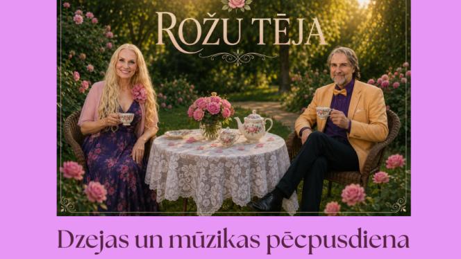 Attēls rakstam: 9.IX Dzejas un mūzikas pēcpusdiena "Rožu tēja" Babītē