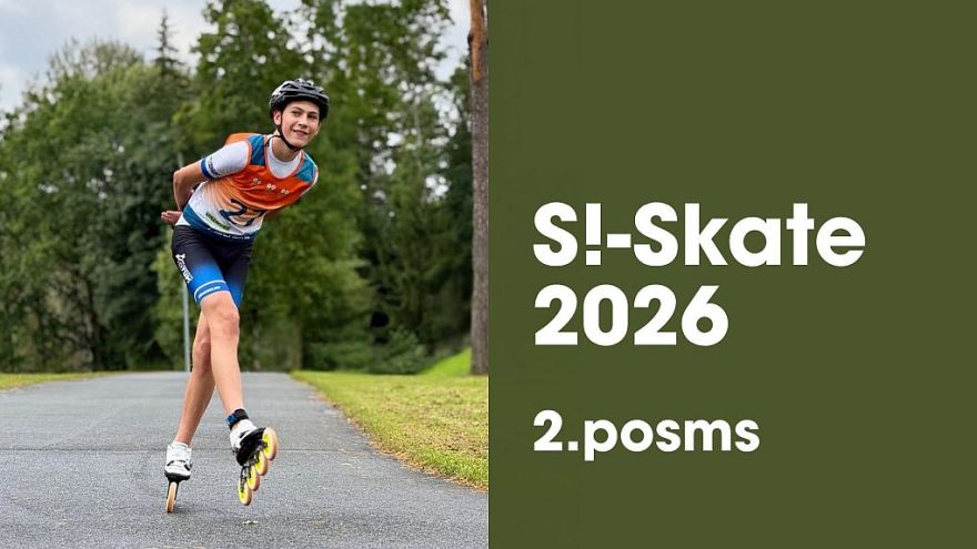 9.IX Skrituļslidošanas sacensību "S!-Skate 2026" otrais posms Siguldā