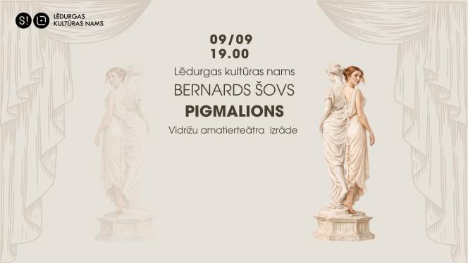 Attēls rakstam: 9.IX Vidrižu amatierteātra izrāde "Pigmalions" Lēdurgā