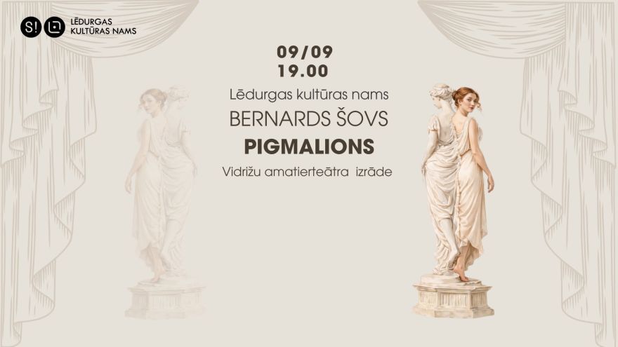 9.IX Vidrižu amatierteātra izrāde "Pigmalions" Lēdurgā