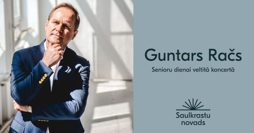 9.X Senioru dienas koncerts ar mūziķi un dzejnieku Guntaru Raču Lojā