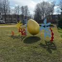 Attēls rakstam: Ādažos trādirīdis ap pilsētas Lieldienu dekorācijām: “Tas parāda, kā izskatās vienaldzība”