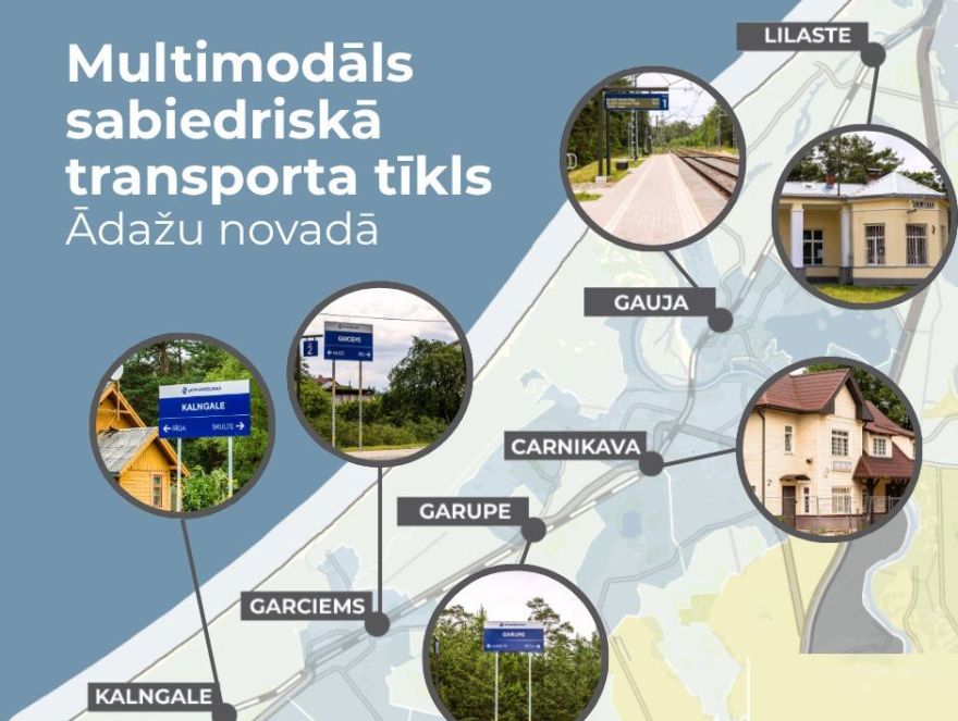 Ādažu novada pašvaldība iesniegusi sešus projektu pieteikumus sabiedriskā transporta tīkla attīstībai