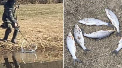 Attēls rakstam: Ādažu novadā pieķerts nelegālais makšķernieks, kas nodarbojās ar cemmerēšanu