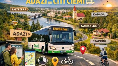 Attēls rakstam: Ādažu novadā plāno ieviest iekšējo autobusu satiksmi — iedzīvotājus aicina piedalīties aptaujā