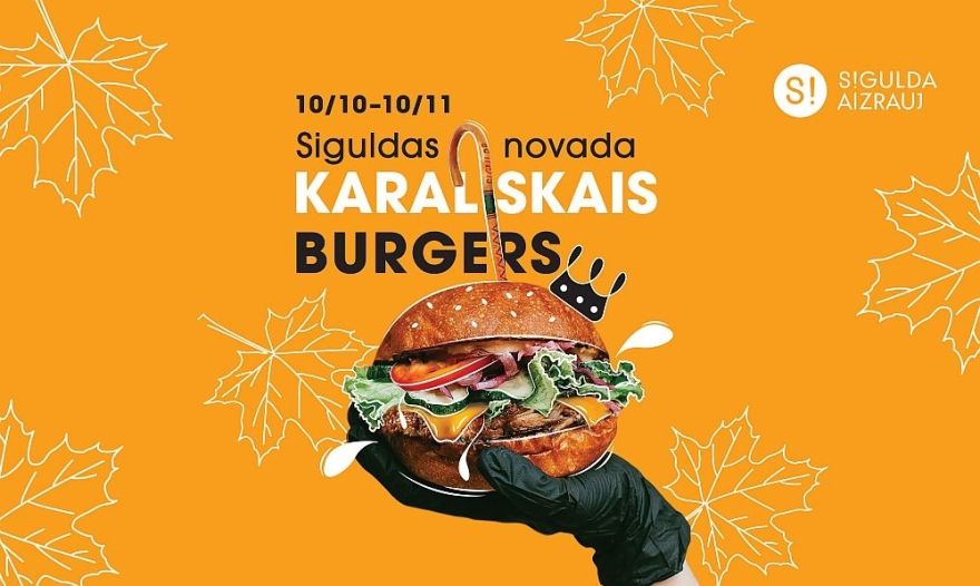 Aicina gardēžus noteikt Siguldas novada "karaliskāko burgeru"