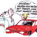 Attēls rakstam: Aktuālais zīmējumā. Degvielas cena dzen izmisumā