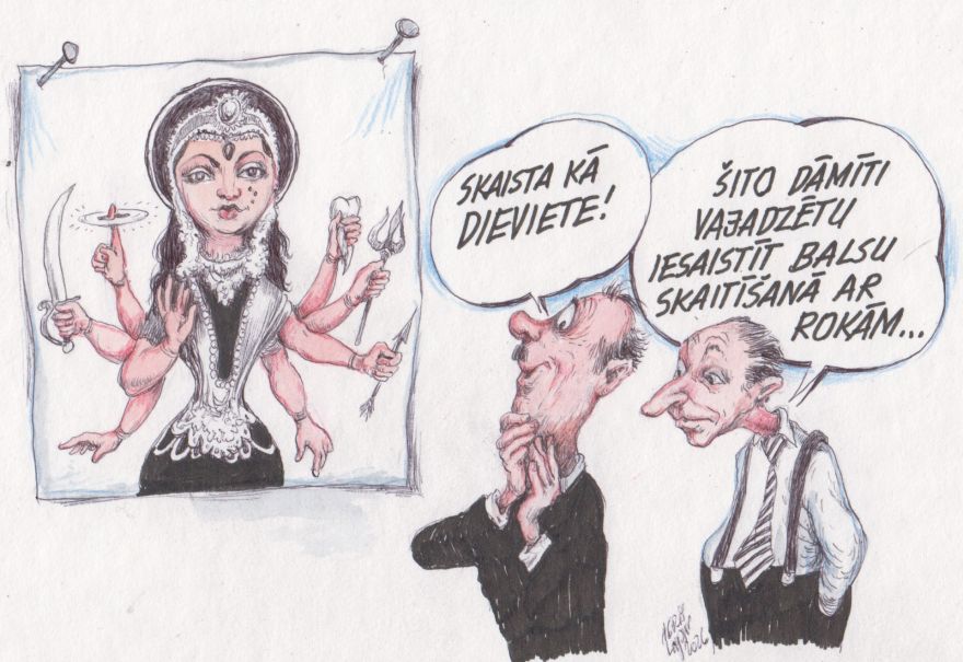 Aktuālais zīmejumā. Latvijā balsis skaitīs ar rokām – galvenais, lai roku pietiek