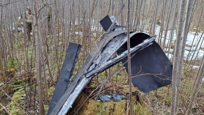 Attēls rakstam: Alūksnes novadā atrod, iespējams, pirms nedēļas nokritušu dronu