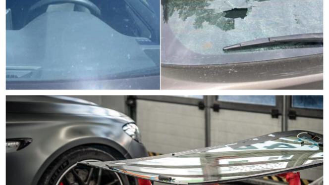 Attēls rakstam: Apdrošinātāji brīdina. Pavasarī lidojoši akmeņi bojā auto biežāk nekā bedres — bīstami arī uz Siguldas šosejas