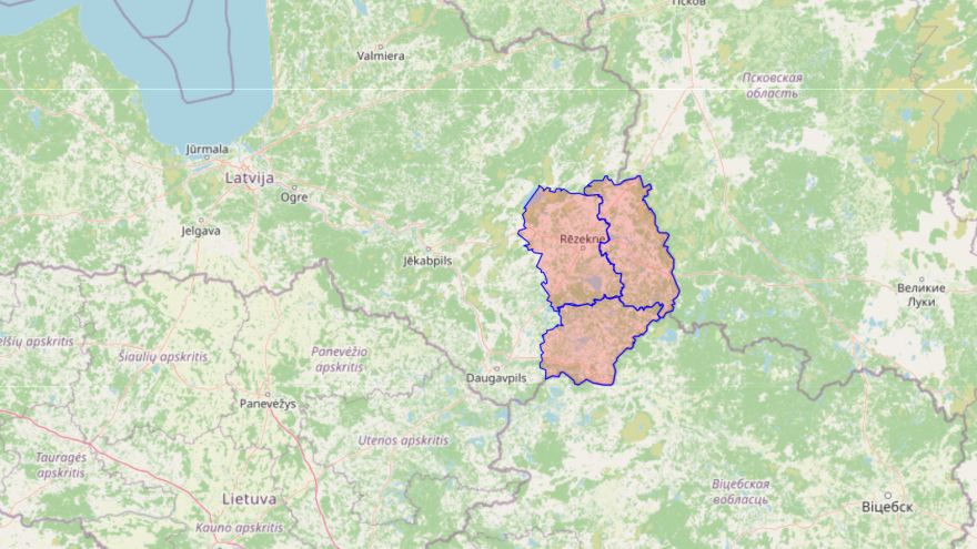 Aptur sēdi, apstādina vilcienus: trešo dienu pēc kārtas brīdina par iespējamu gaisa telpas apdraudējumu Latgalē (papildināta)