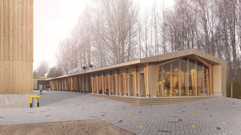 AS "Latvijas finieris" saimniecības "Zābaki" koka ēku komplekss un stādu dzesētava Raganā