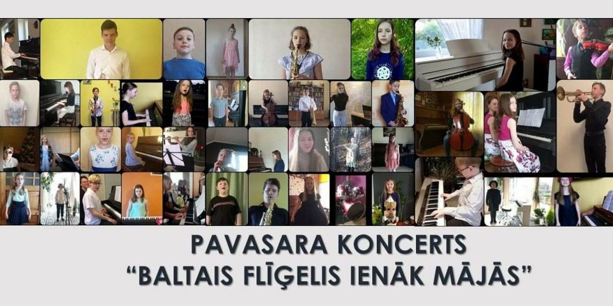 Attālinātas mācības mūzikas skolā. Ģimeņu pieredze