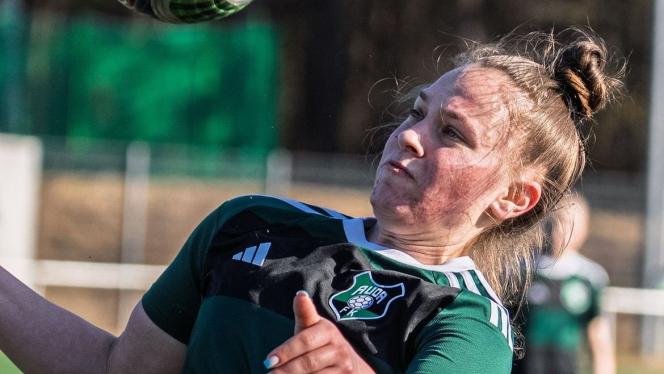 Attēls rakstam: "Audas" futbolistes Ķekavā apspēlē Iecavas un Olaines komandu