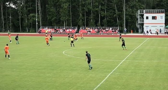 "Audas" futbolisti pirmās līgas čempionātu sāk ar uzvaru Baldonē