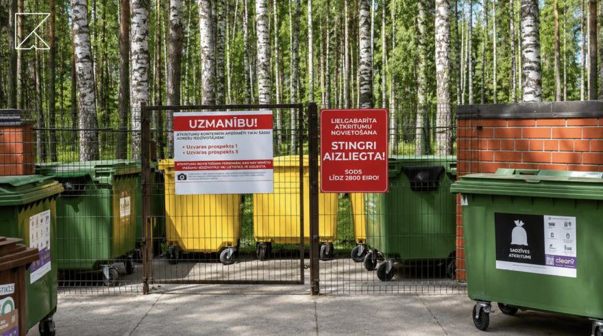 Baložos sāk pārkārtot atkritumu laukumus: iedzīvotājiem būs jāpielāgojas