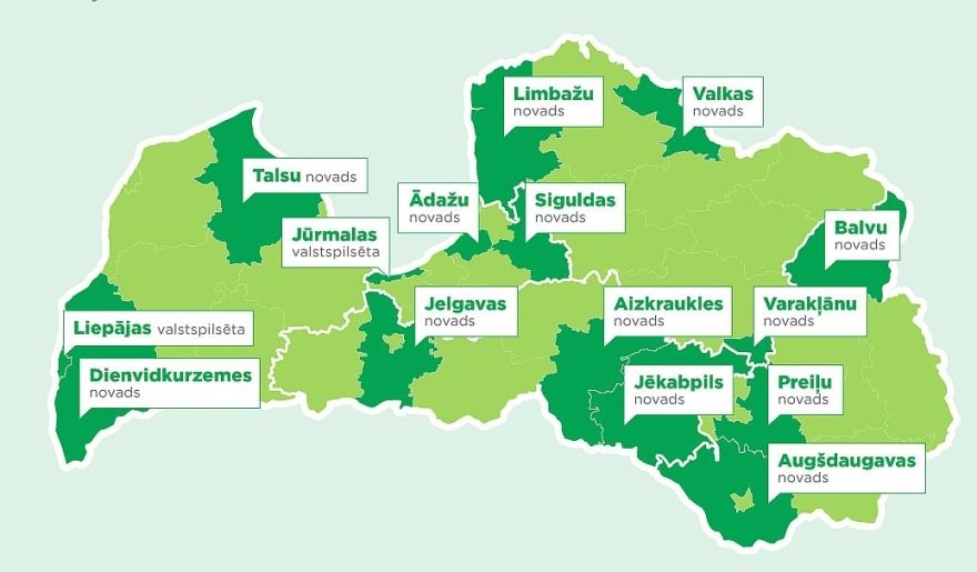 Balsojumā par ģimenēm draudzīgākās pašvaldības titulu Rīgas plānošanas reģionā vadībā Jūrmala, Siguldas novads un Ādažu novads
