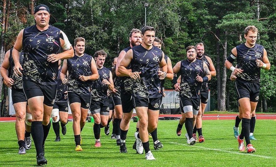 "Baltic XL/Livonia" Latvijas regbija čempionāta spēlē Upesciemā pārliecinoši pieveic "Ežus"