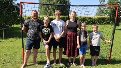 Attēls rakstam: Beļģu puisis Kierans Ikšķilē ieguvis vēl vienu ģimeni